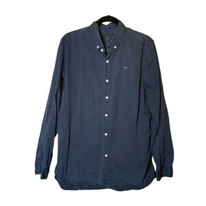 5 for $25🔥Bronx Y.C. by Cotton On Blue Long Sleeve Button Down Shirt Large